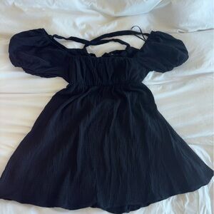 Princess Polly Black Mini Dress